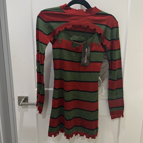 Dolls Kill Dresses & Skirts - Dolls Kill Trickz n Treatz Freddy Krueger